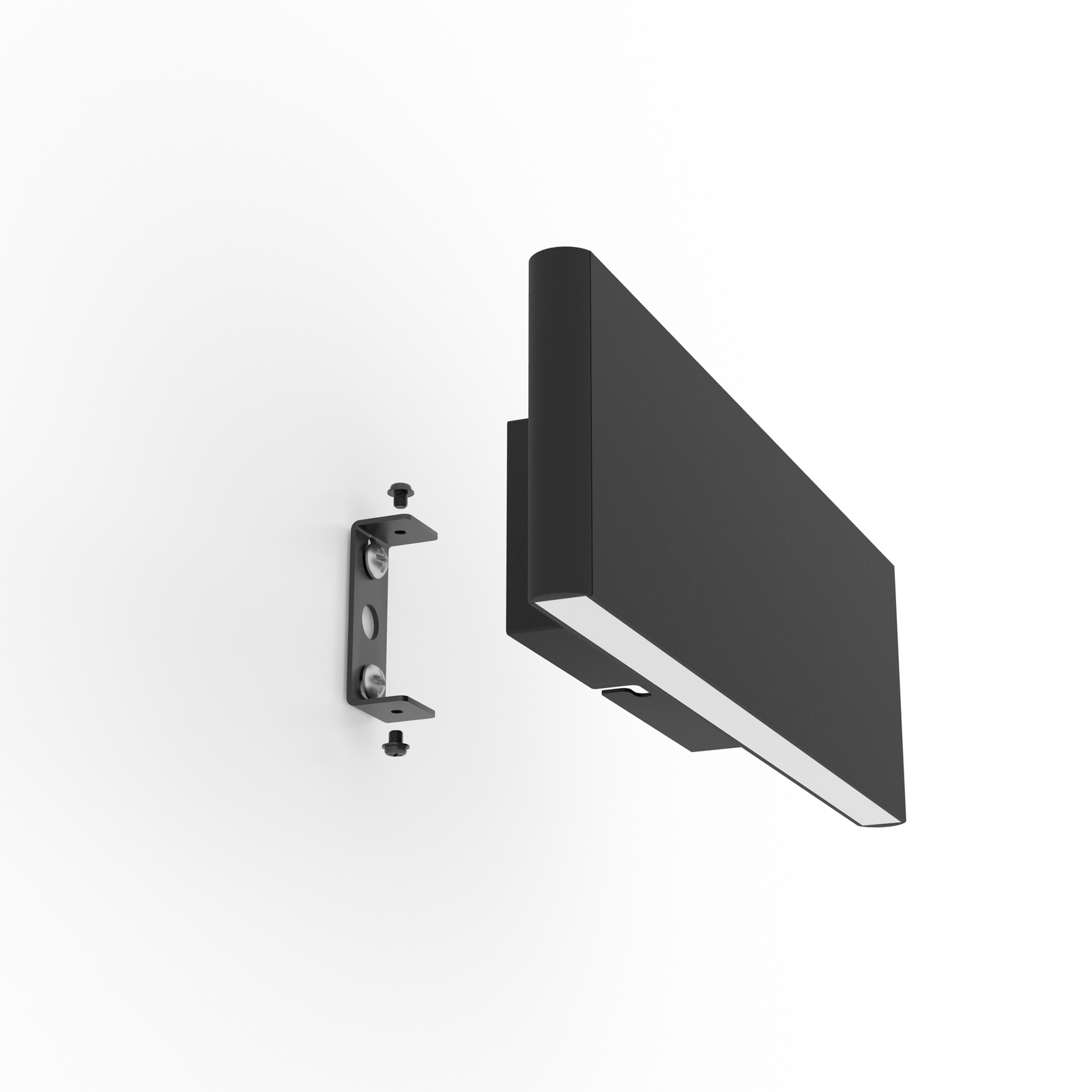 EGLO Stars Of Light LED-Wandleuchte Climene, schwarz, Alu