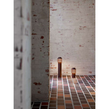 Bysted Garden 53 cm 2 700 K maakiila corten - Louis Poulsen - Terassi - Alumiini