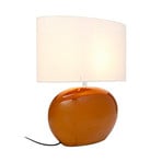 Kare stalo lempa „Beo“, oranžinė, medvilnė, aukštis 50 cm, E27