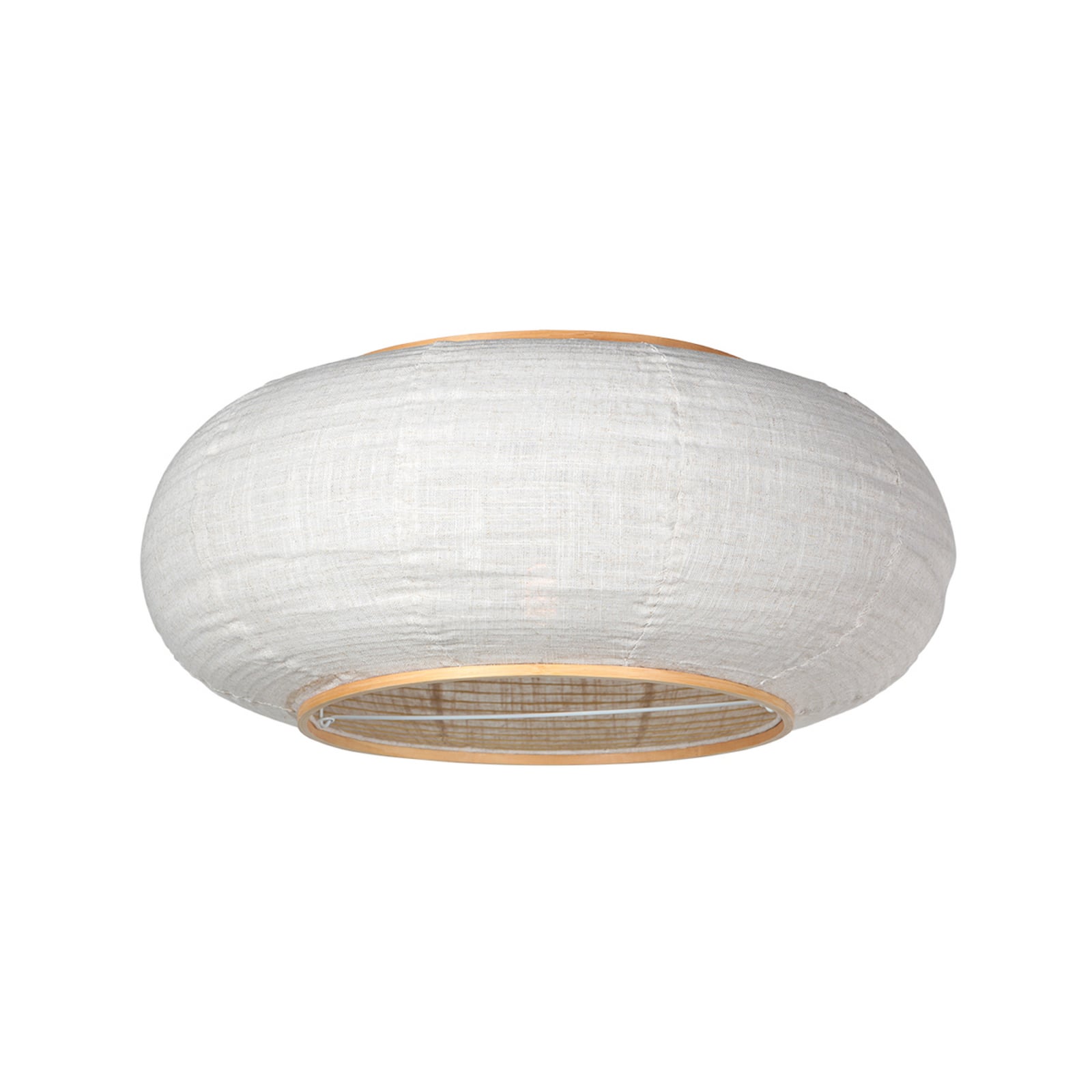 Lampadar curbat Sparkled Light, crem/in gri, 240 cm
