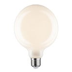 LED globlampa E27 9W G125 Fil 2,700K opal dimbar