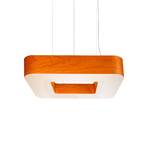 LZF Cuad LED hanging light 0-10 V dim, orange
