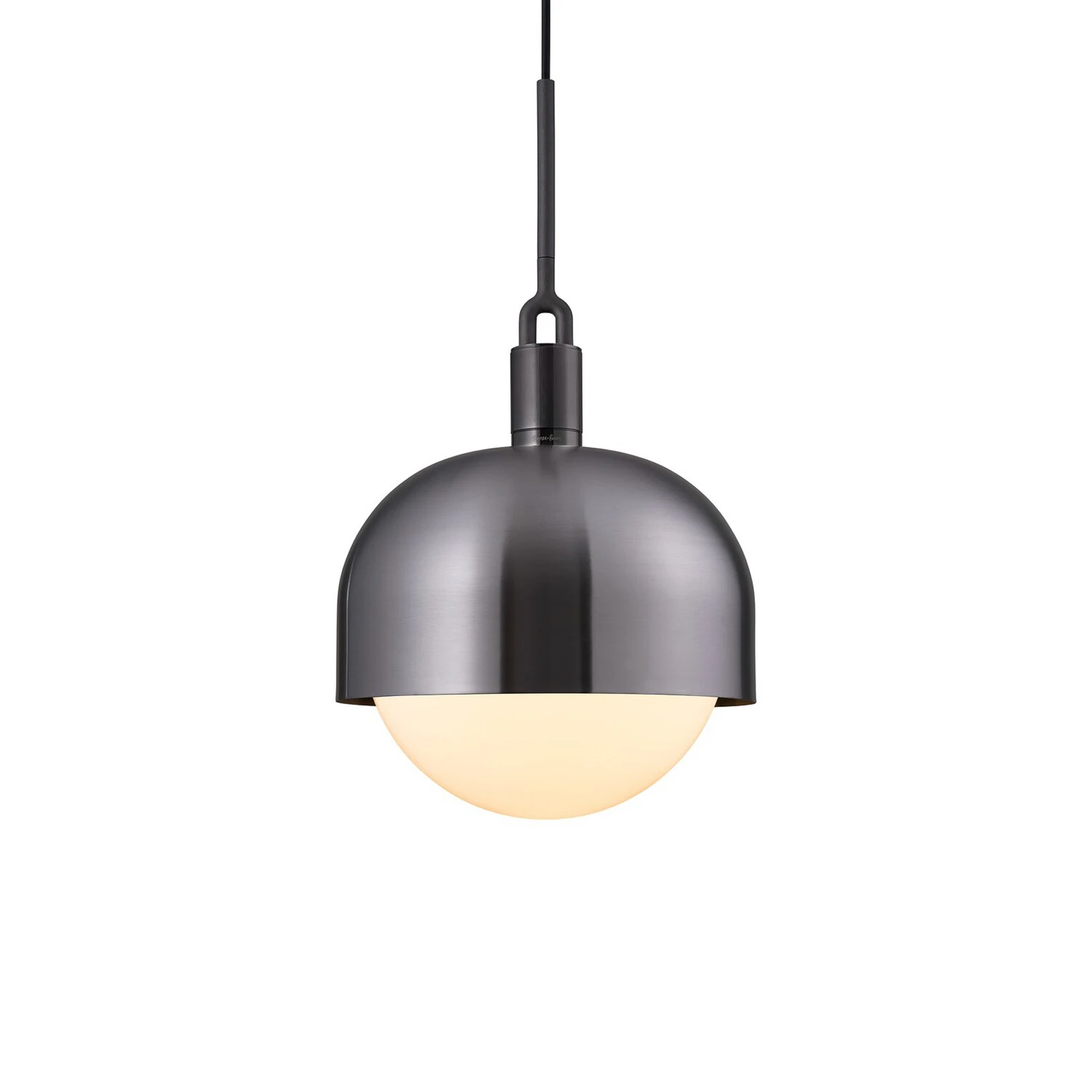 Buster + Punch Forked gunmetal/Opalglas Ø 34cm