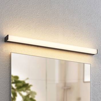 Lindby Ulisan aplique LED de baño, angular 88,8 cm