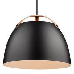 Oslo Lámpara Colgante Ø40 Black/Oak - Halo Design