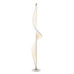Edano Floor Lamp White/Chrome - Lucande