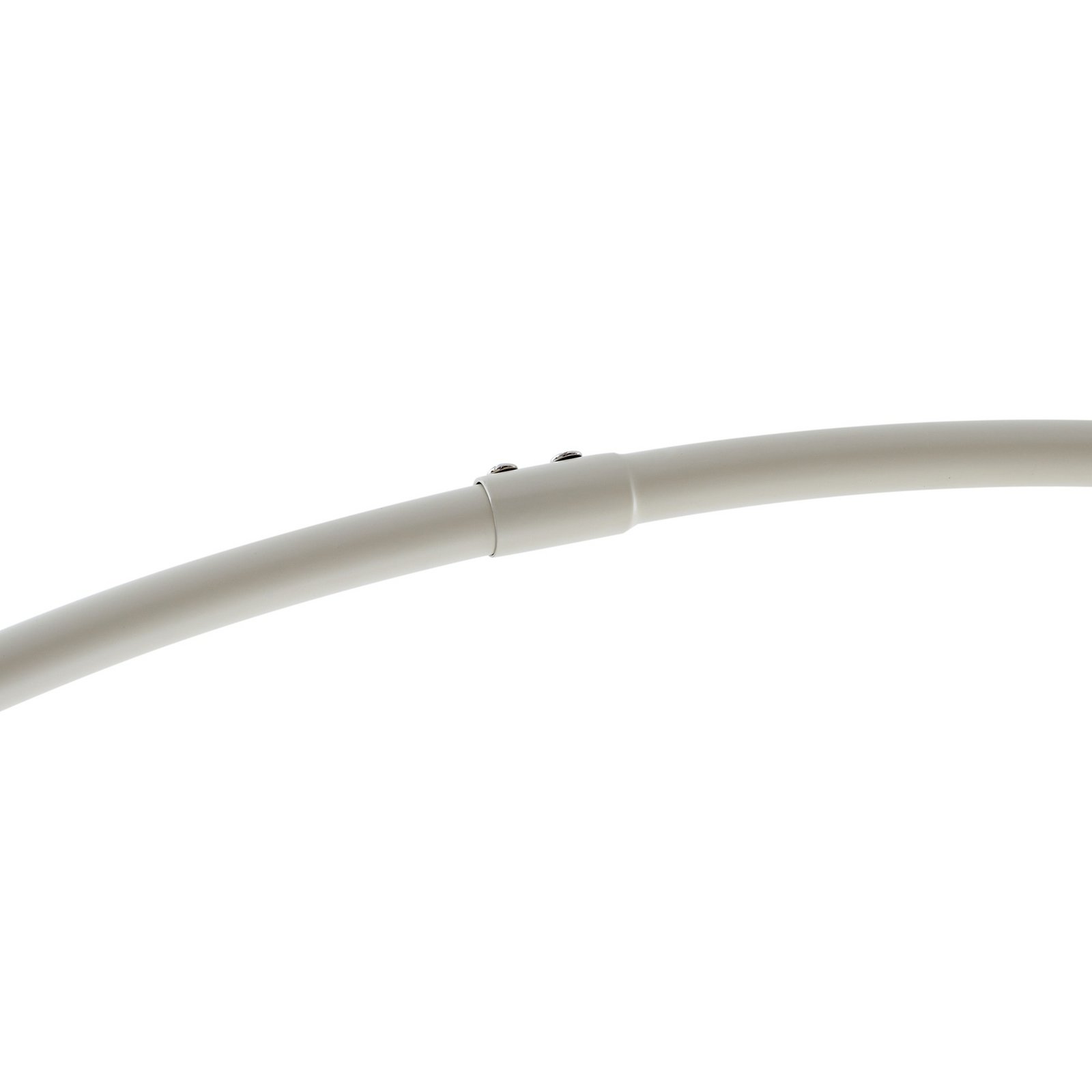 Lindby utendørs gulvlampe Valdorin, beige, 199 cm, IP44