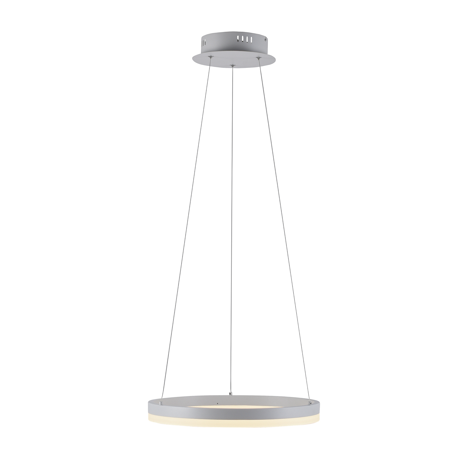 Lámpara colgante LED Titus redondo Ø 40 cm, blanco
