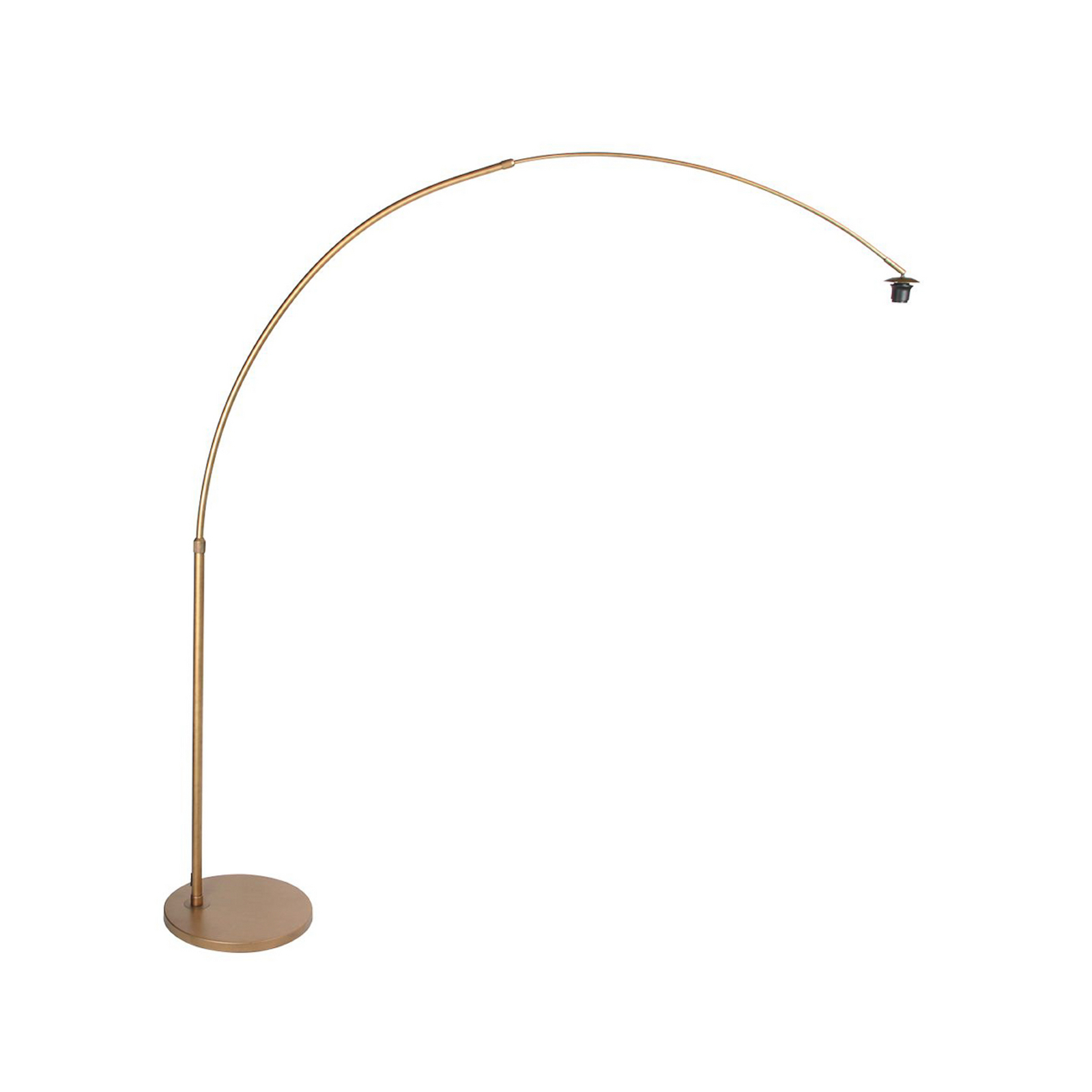 Vloerlamp Sparkled Light brons/bruin, 240 cm, hout