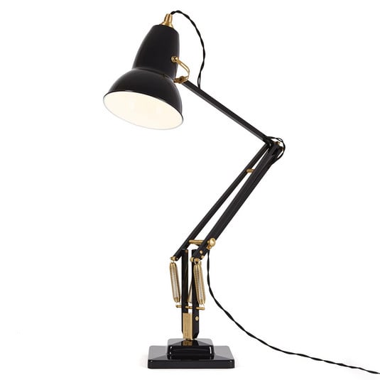 Original 1227 Brass Lampă de Birou Jet Black - Anglepoise