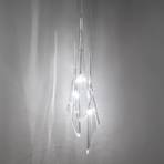 Terzani Calle, 3-bulb filigree pendant light