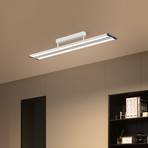 Prios Yuela LED лампа за таван, DALI, 120 cm, бяла