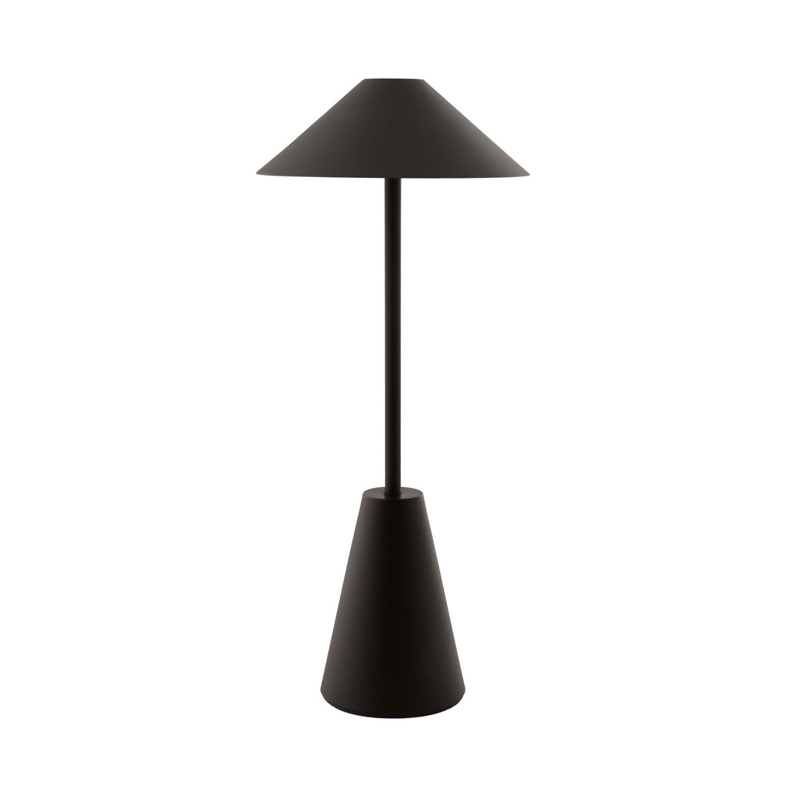 Globen Lighting Lampe de table d'extérieur rechargeable Cannes, noir, IP54