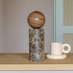 IT'S ABOUT ROMI Lampe de table Tivoli, marron, hauteur 33 cm