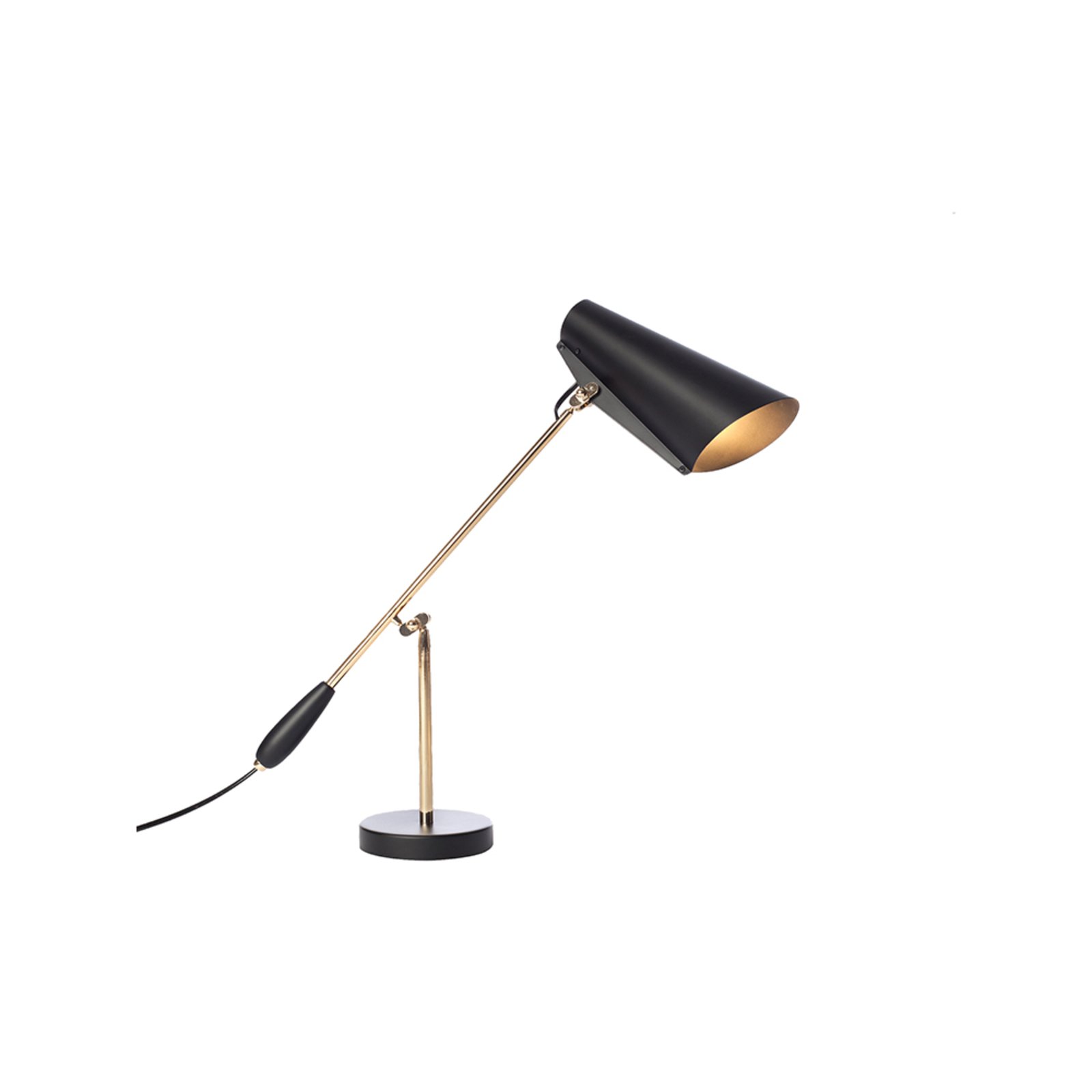 Birdy Lampă de Masă Black/Brass - Northern