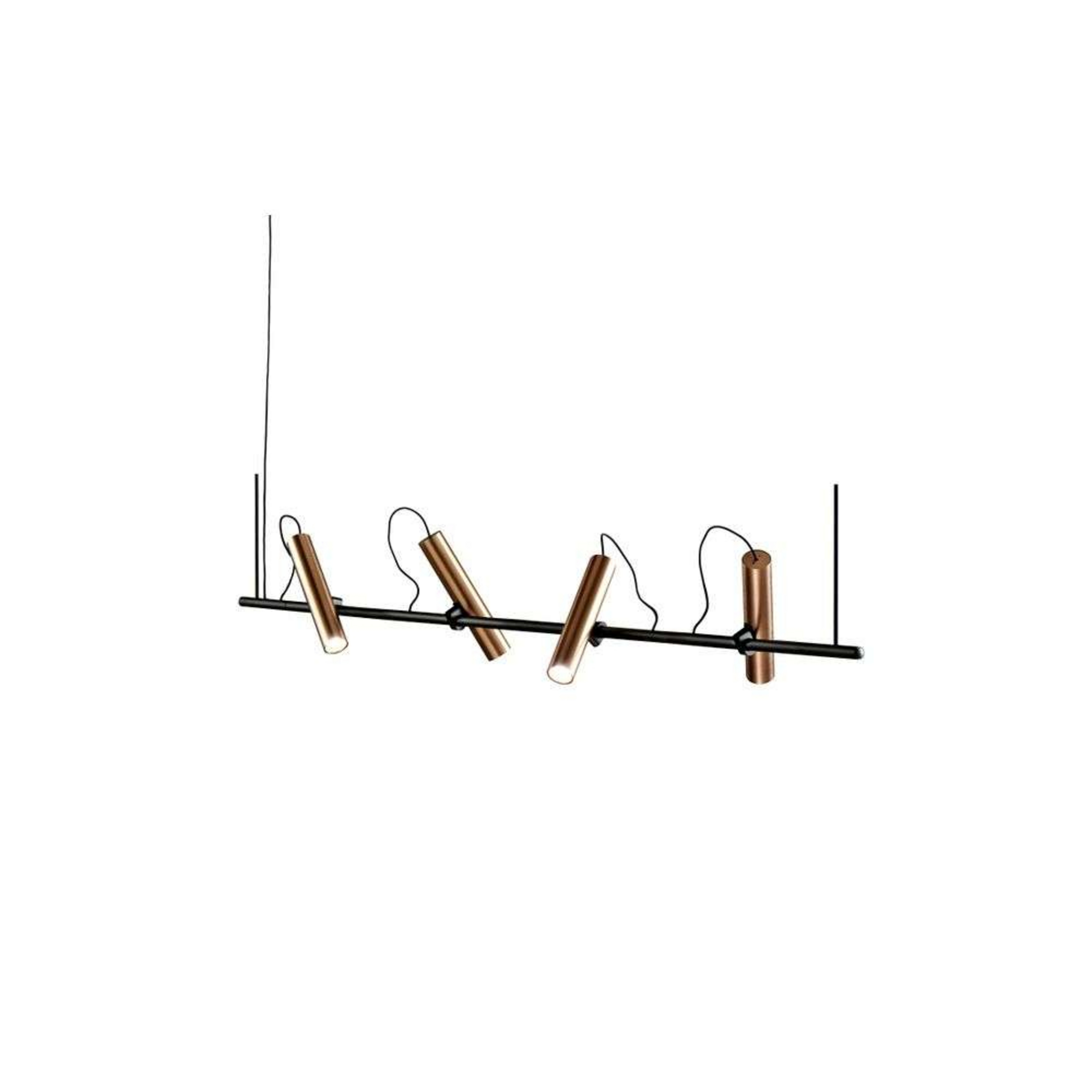 Spirit S1500 pendellampe, sort/bronze - LIGHT-POINT