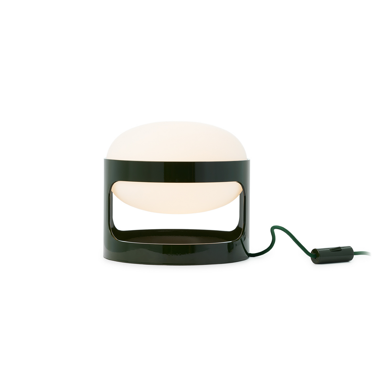lampe de table LED KD28, vert forêt, hauteur 23 cm - Kartell
