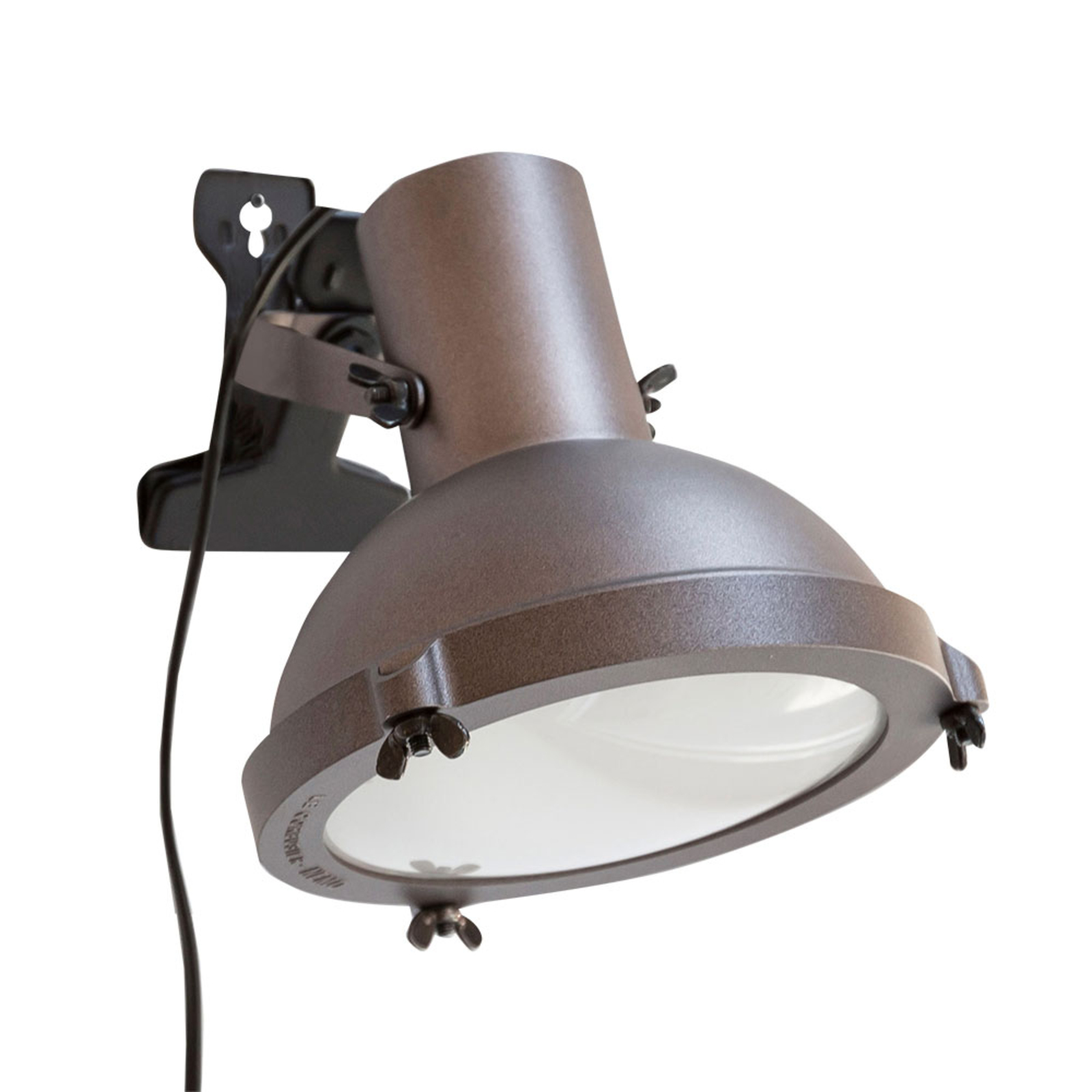 NEMO Projecteur 165 wandlamp, mokka bruin