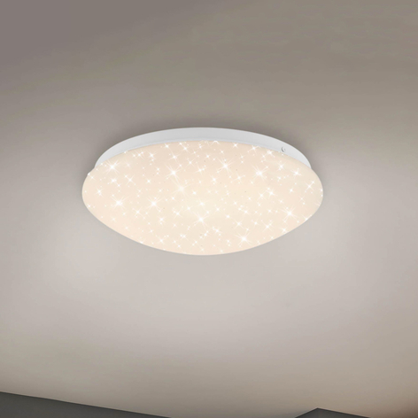3256-016 LED-loftlampe med stjernedekoration, RGBW