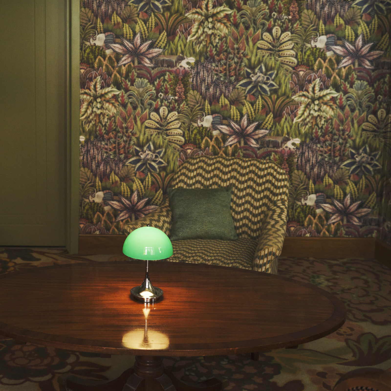 Louis Poulsen Panthella 160 Portable Original, opalgrön