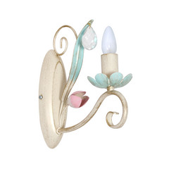 Applique Florina con decorazione floreale, 1 luce