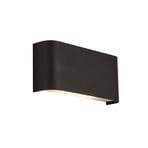 LED-Wandleuchte Match Box, Metall, up/down, 18 cm breit