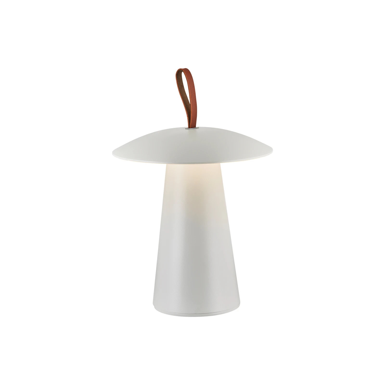 Ara To-Go LED tafellamp, oplaadbaar, aluminium, wit