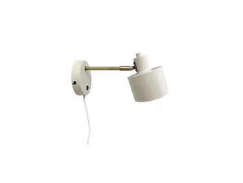Ocean Vägglampa Beige/Brass - DybergLarsen