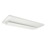 Aplică de perete Skinny LED, alb, aluminiu, PMMA, sus/jos