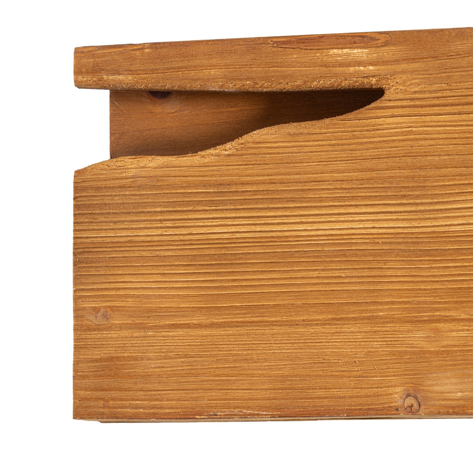 Lucande Wandleuchte Tarry, Holz, Breite 45 cm, 2 x E14