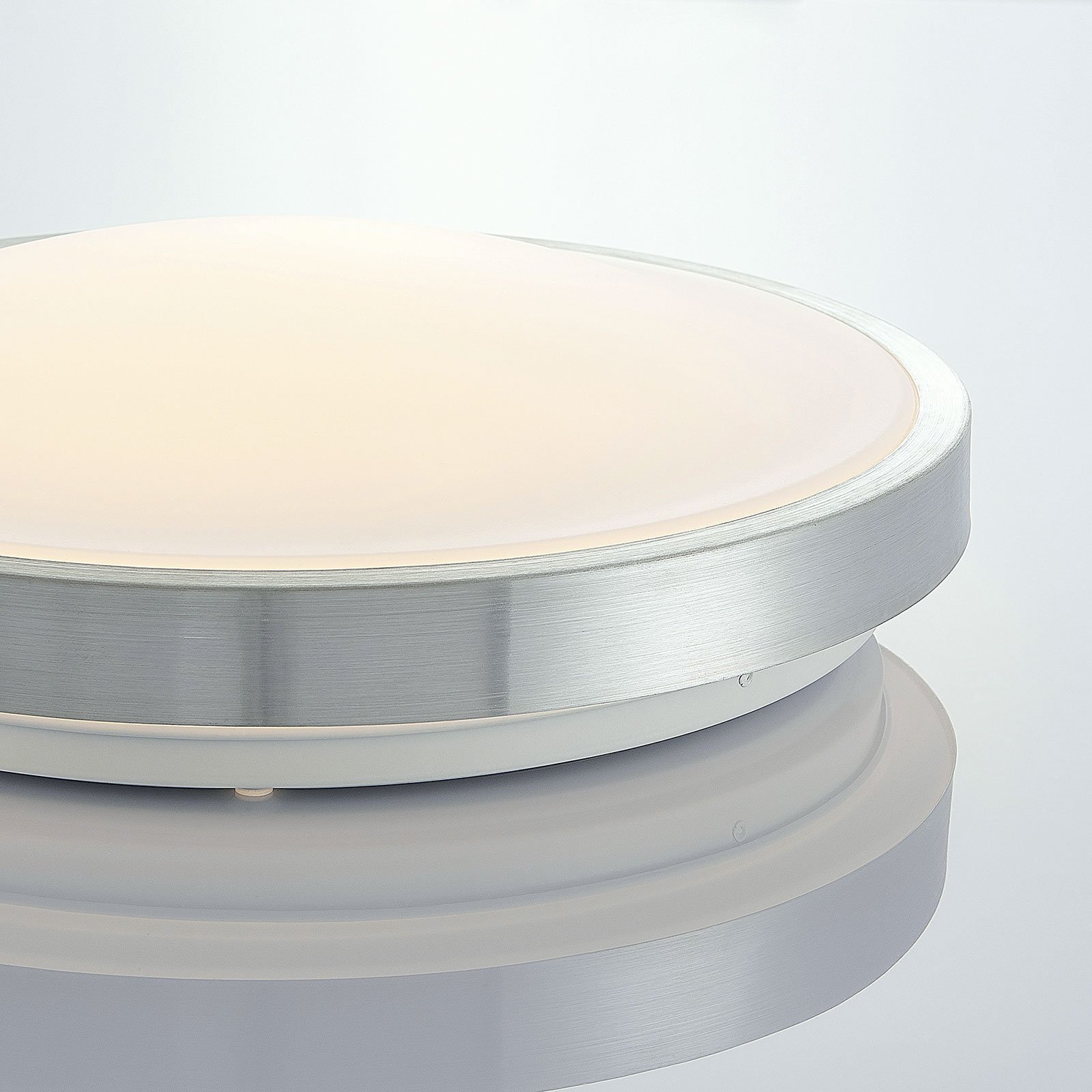 Emelie Round LED Kattovalaisin Ø42 Alu - Lindby