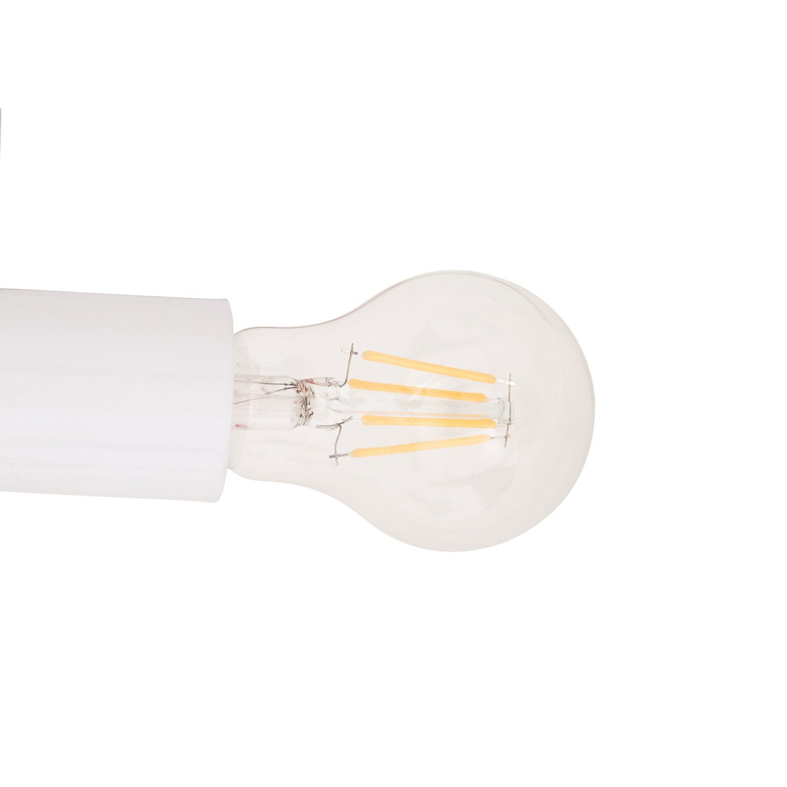 Lindby Deckenleuchte Soula, Ø 60 cm, beige, Kunststoff, E27