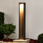 Lucande Borne lumineuse LED Jaron, 65 cm, anthracite, IP54