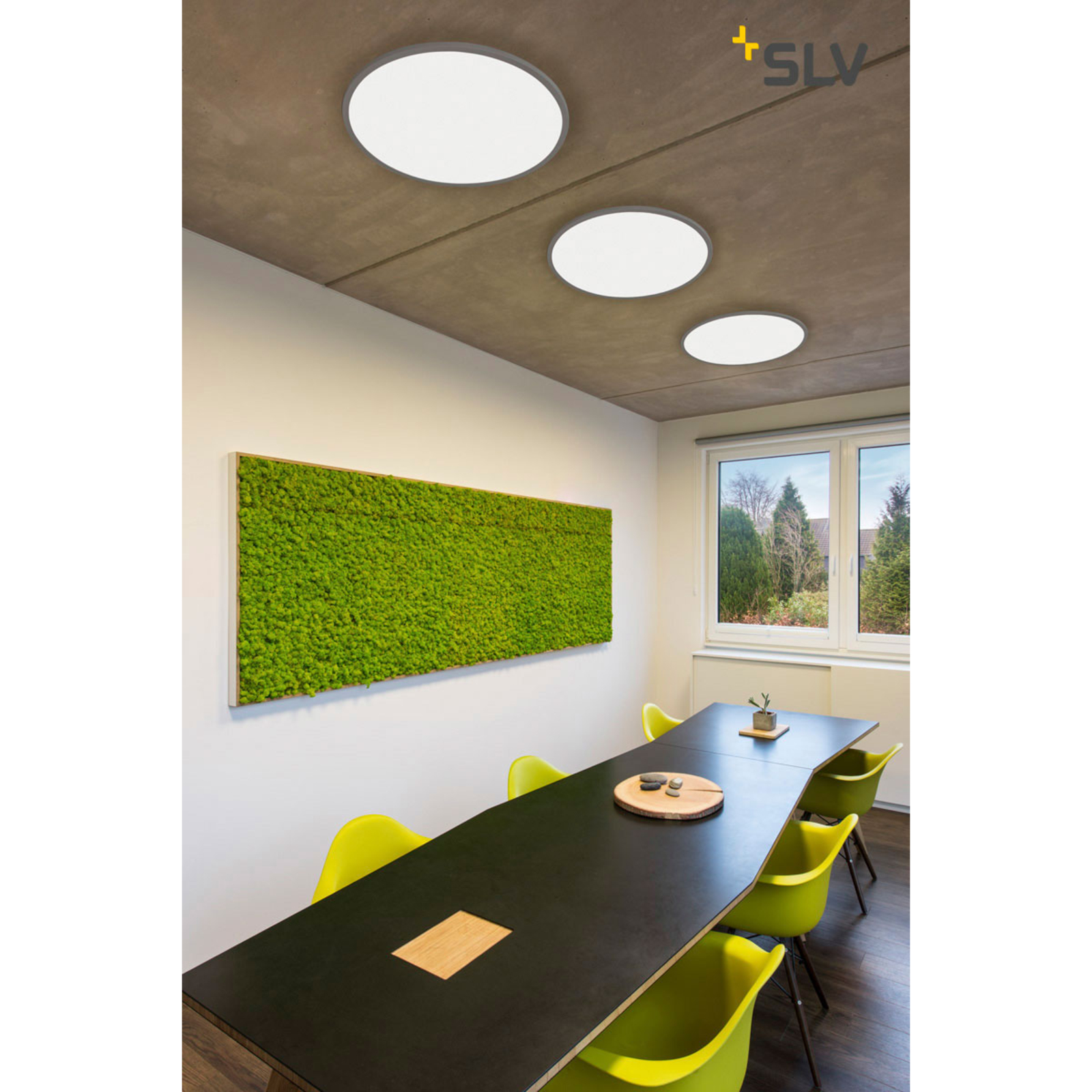 SLV Panel 60 LED-Deckenleuchte, auch Einbau