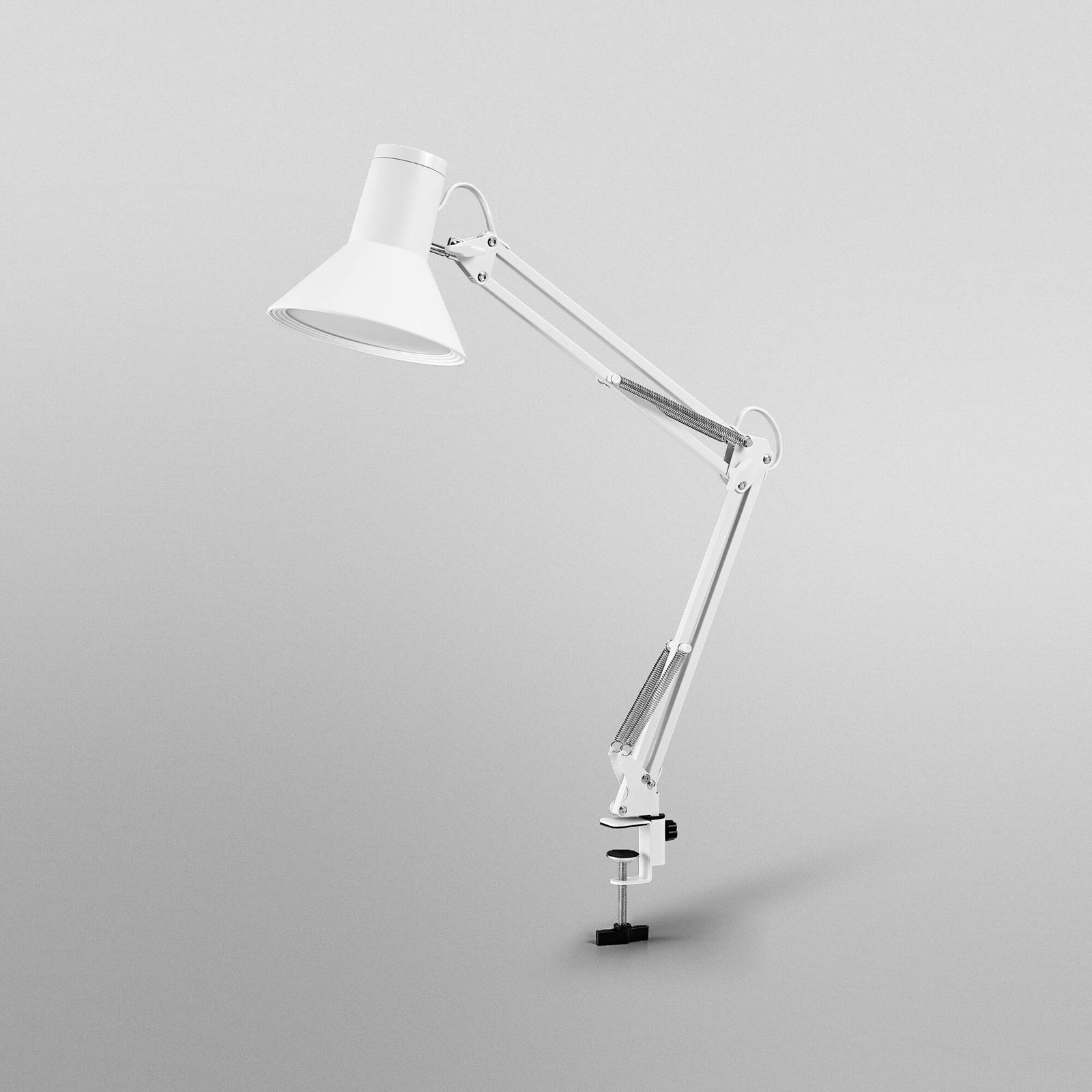 Lampa z klipsem LED OSRAM Office Line Desk Retro, biała, 3000 K