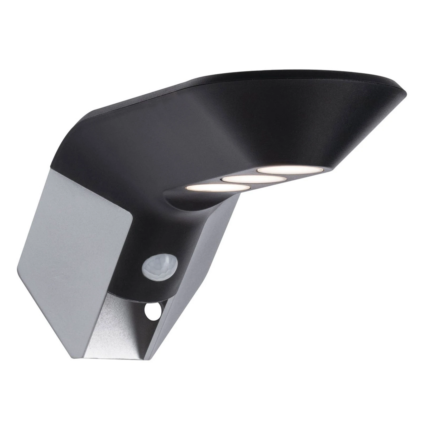 Paulmann LED-Solar-Außenwandlampe Soley anthrazit