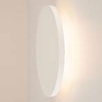 SLV Plastra LED-væglampe lavet af gips, rund