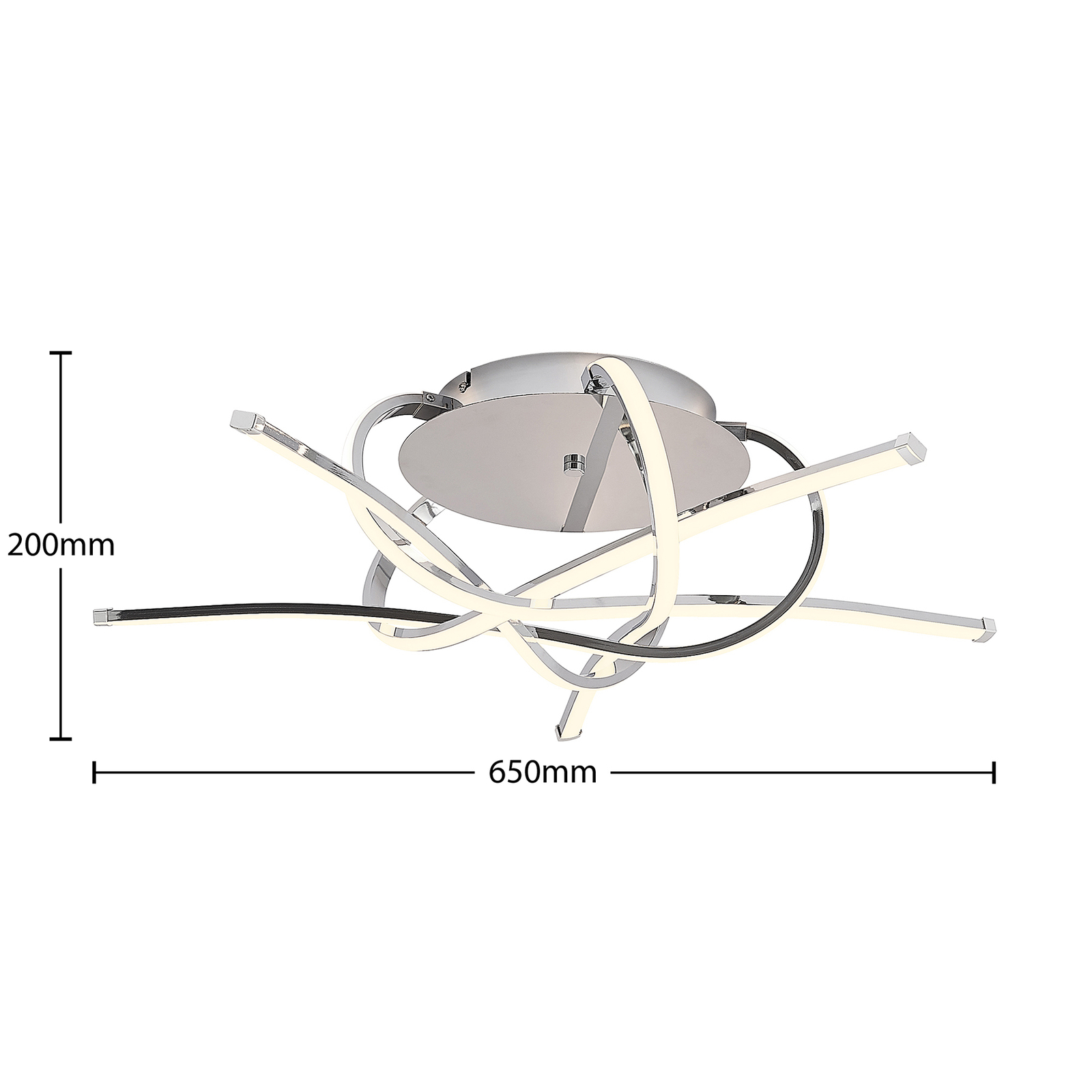 Lindby Livaro LED stropní svítidlo