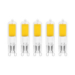 Arcchio LED-Stiftsockellampe, G9, 2,2W, 3000K, 5er-Set