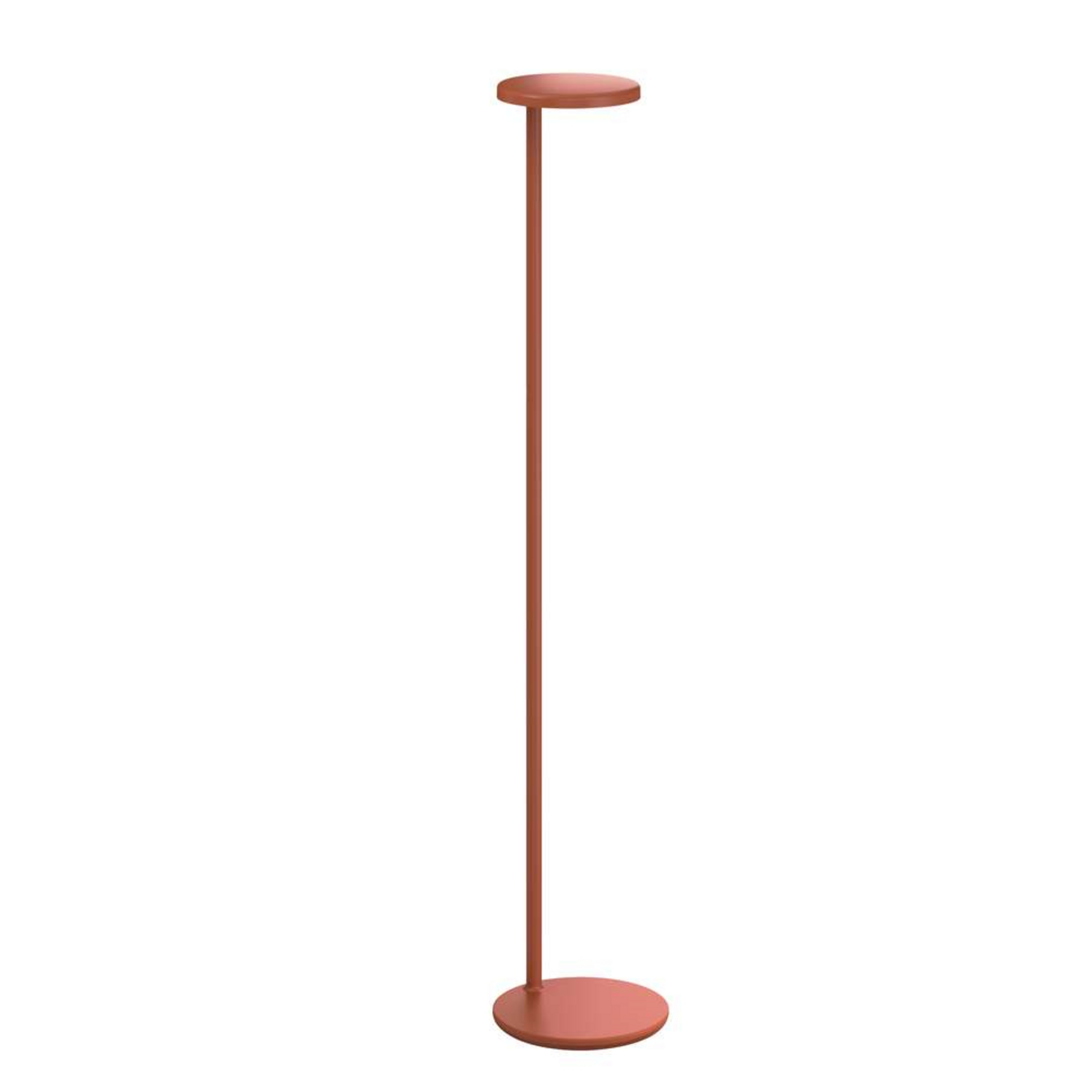 Oblique F Stehleuchte 3000K USB-C USB-C Matt Rust - Flos