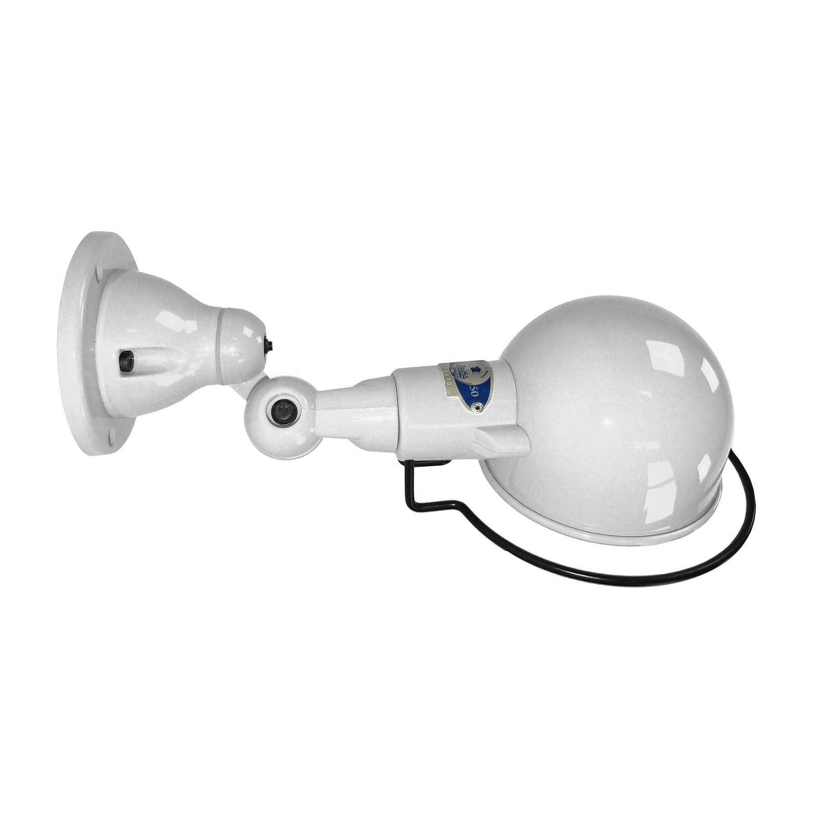 Jieldé Signal SI300 væglampe, justerbar, hvid