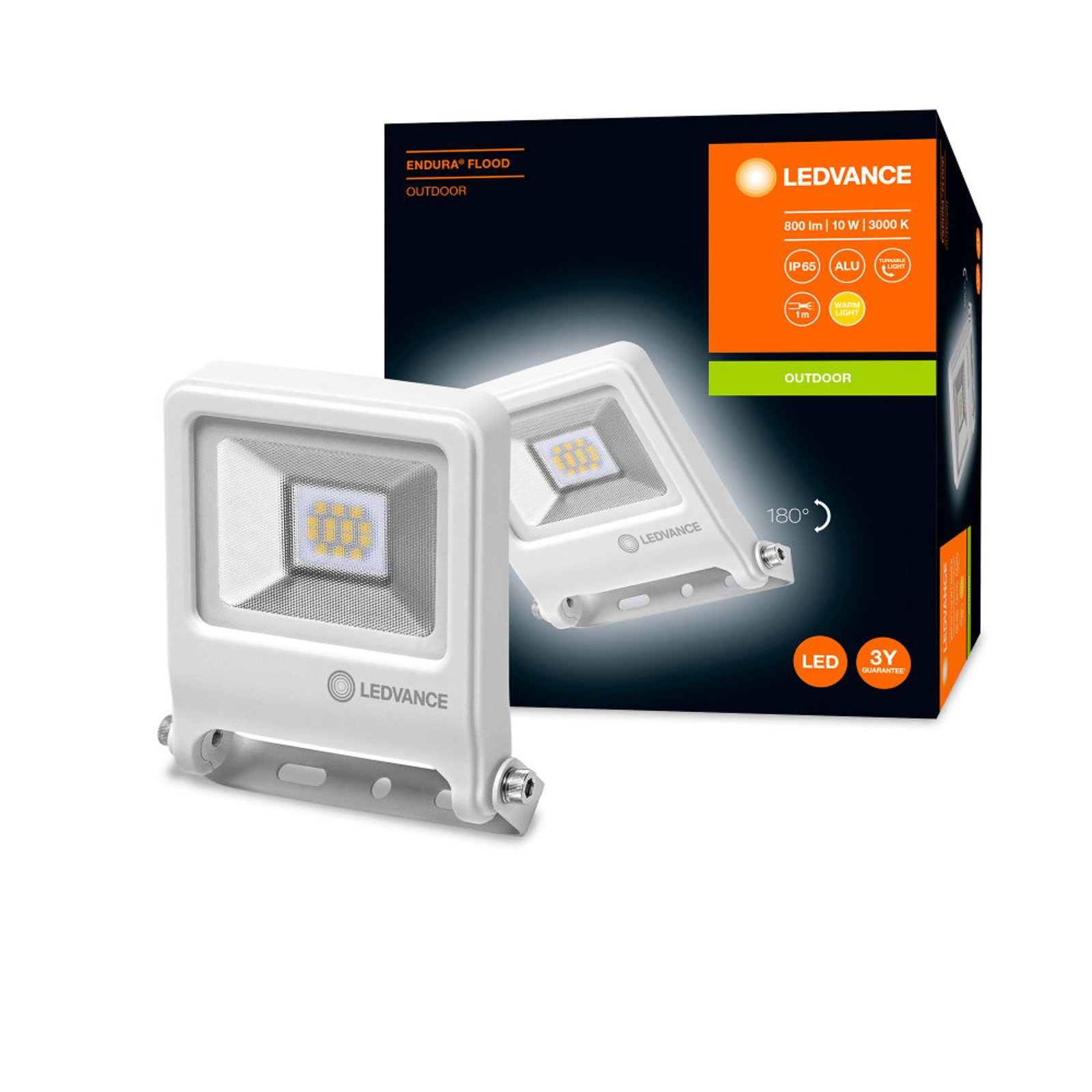 LEDVANCE Endura Flood LED-Außenspot weiß