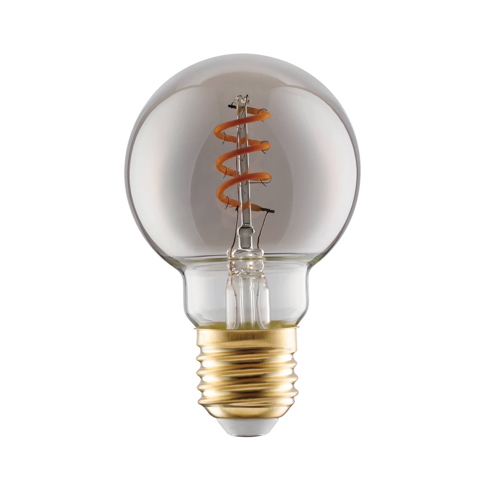 LED-Lampe E27 4W G60 2.000K Filament smoky dimmbar