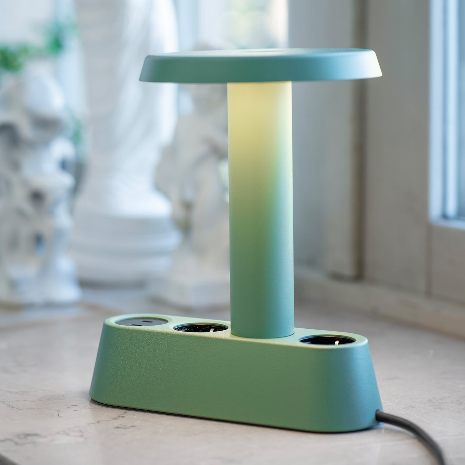 Lampe de table NOMAD LAMP 01, verte, 19 cm - Forming Function Lampe de table NOMAD LAMP 01, verte, 19 cm - Forming Function