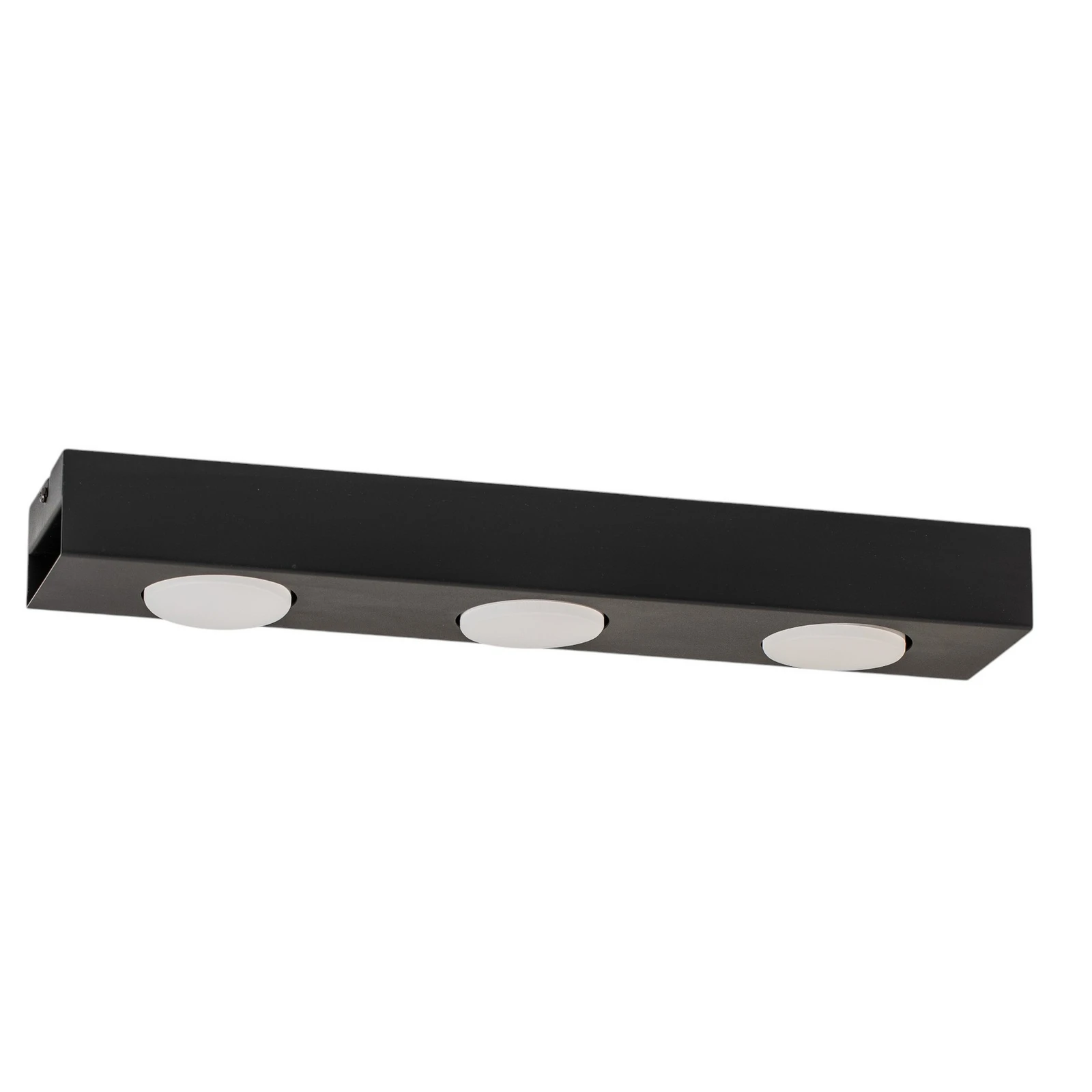 Downlight Ian u crnoj boji, s tri žarulje