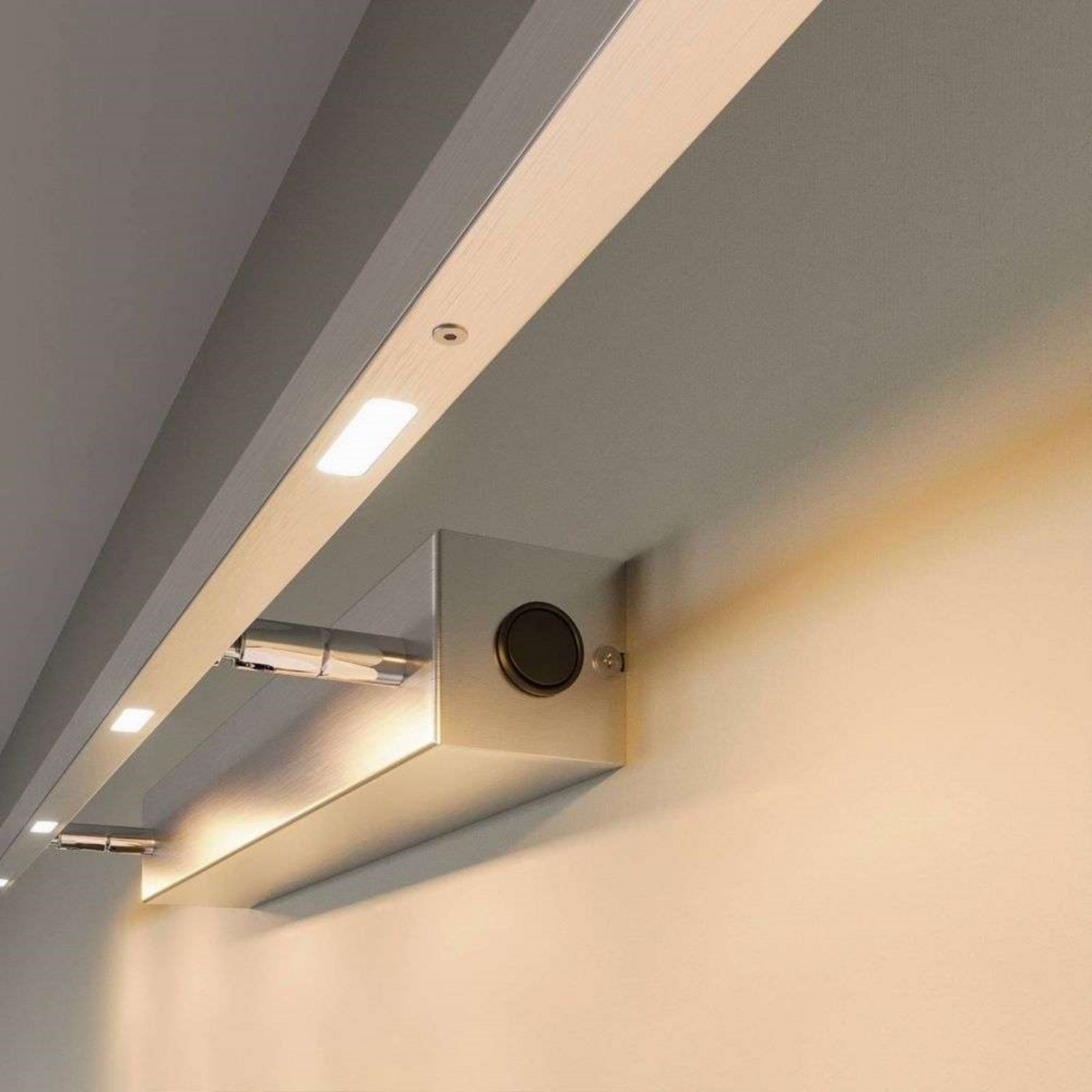 Tolu Wandleuchte Nickel/Chrome - Lucande