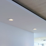 Toplo bela LED stropna svetilka COB130 18 W