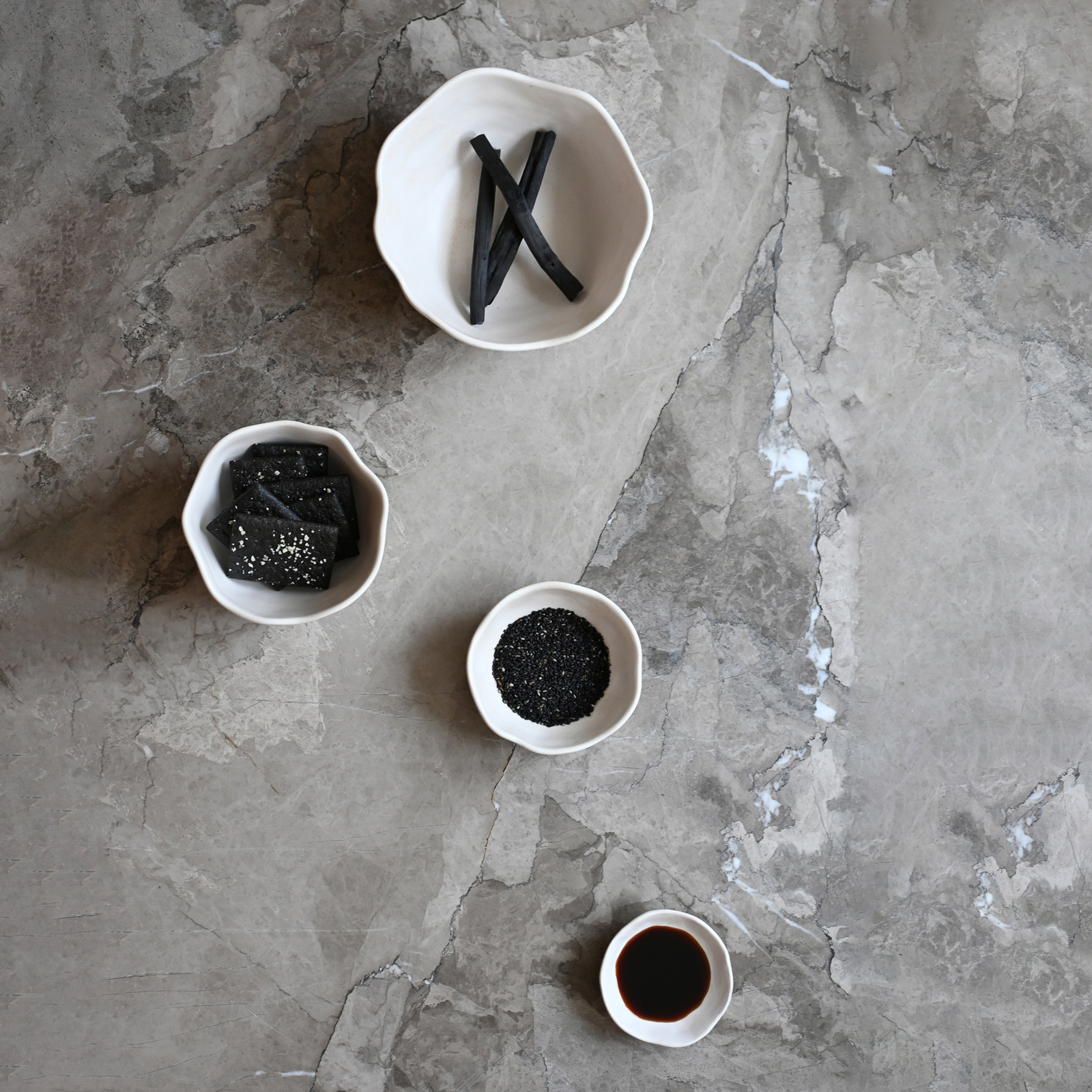 Miska Native, wysokość 7 cm, zestaw 2 sztuki, biała – 101 Copenhagen