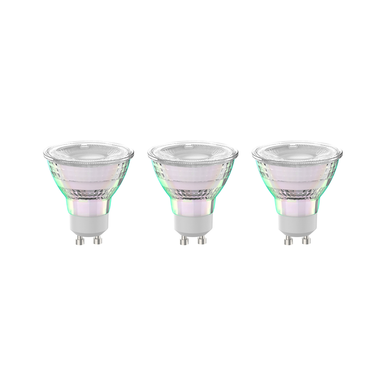 Arcchio LED-Leuchtmittel GU10 2,5W 4000K 450lm Glas 3er-Set
