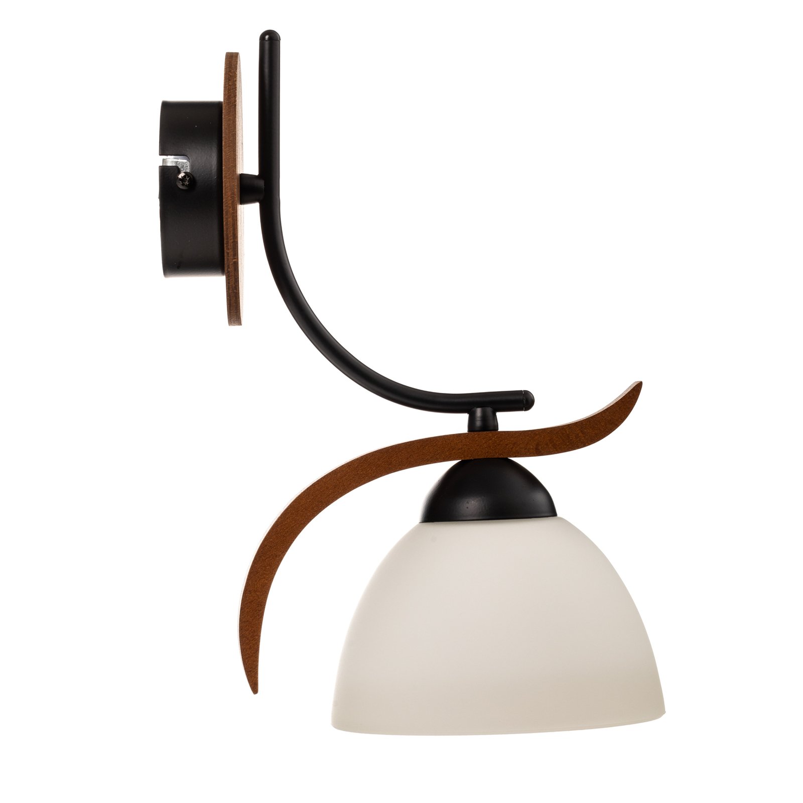 Brakel wall light with wooden details